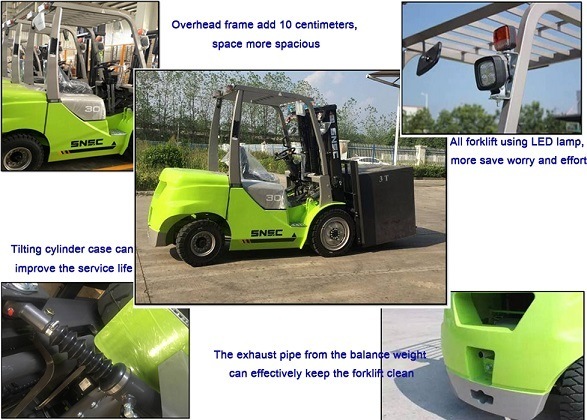 Diesel Japan Mitsubishi Engine Forklift 3.5t for Sale