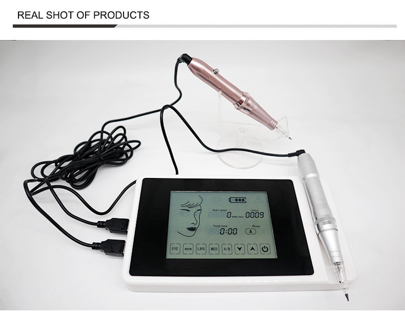 A / B Function Digital Wireless Permanent Makeup Tattoo Kit Multifunctional