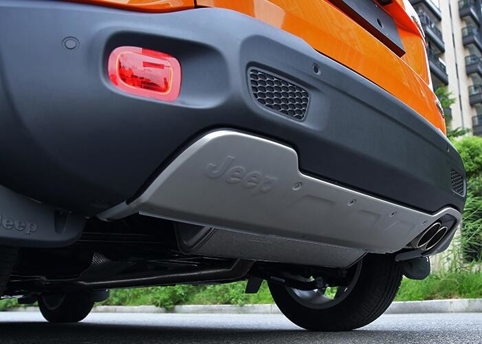 Stainless Steel Auto Body Kits , JEEP Renegade 2016 Bumper Skid Plates