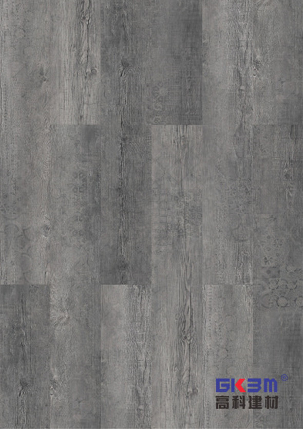 Eco Friendly SPC Flooring 4mm Waterproof Nostalgic Gray Oak GKBM Greenpy SY-W1009