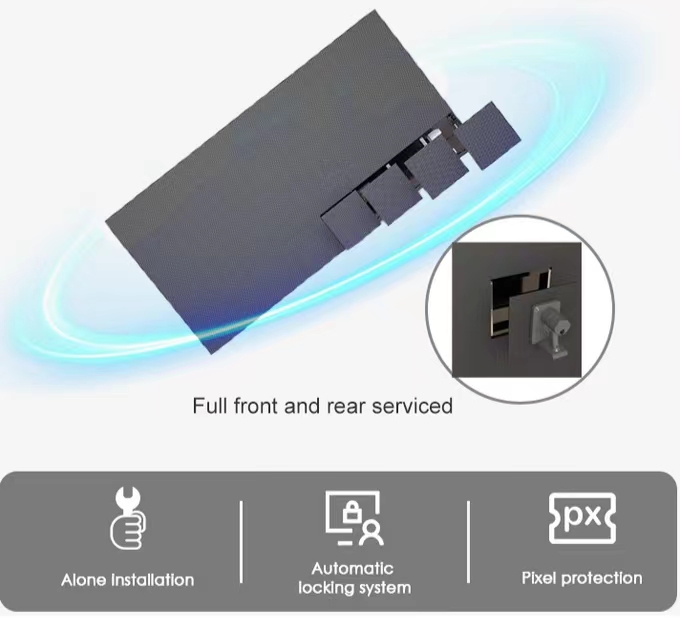 Smd1515 P1.9 Indoor LED Screen 110 - 220v Ac Club LED Video Display Screen