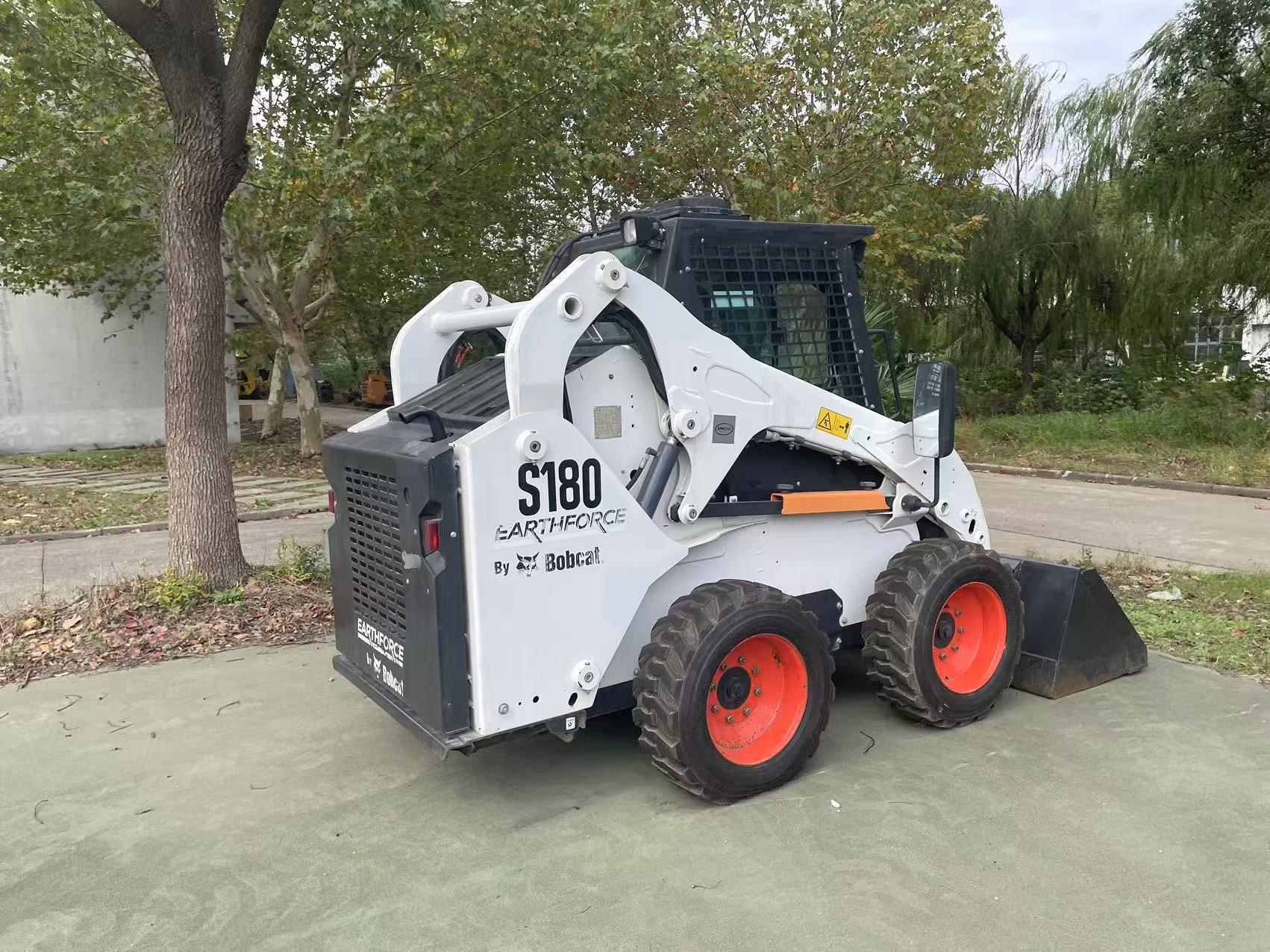 S180 Bobcat Skid Steer Loader Original Color Second Hand Low Maintenance