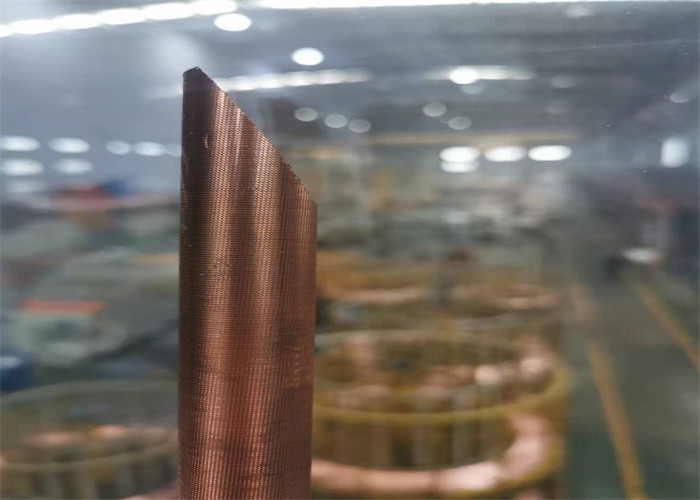 ASTMB68 Condenser Copper Heat Exchanger Tubes Pipe For Transport Pressurized Liquids
