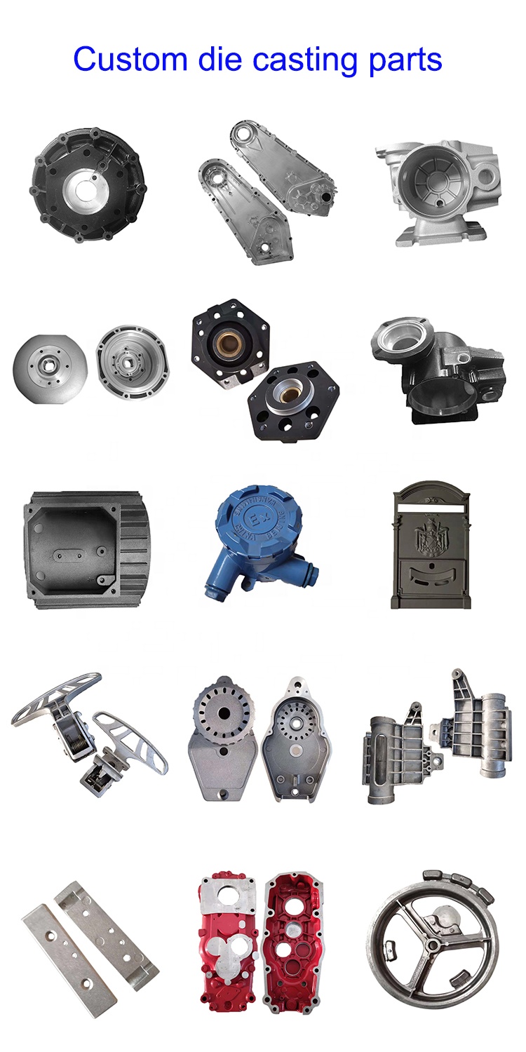 Customized Aluminum Die Casting Service EN124 Standard For Machinery Parts