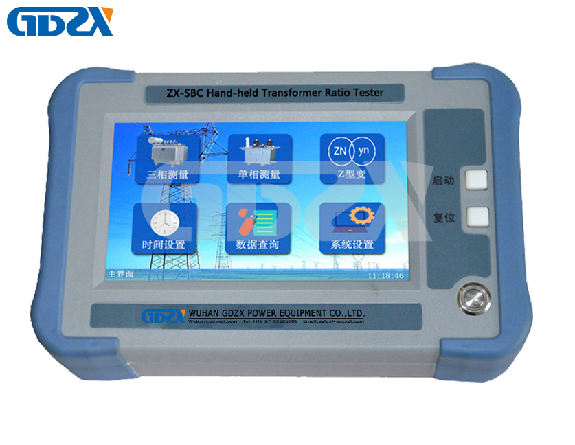 ZX-SBC Easy Operation Built-in Battery Hand-held High Precision Transformer Ratio Tester