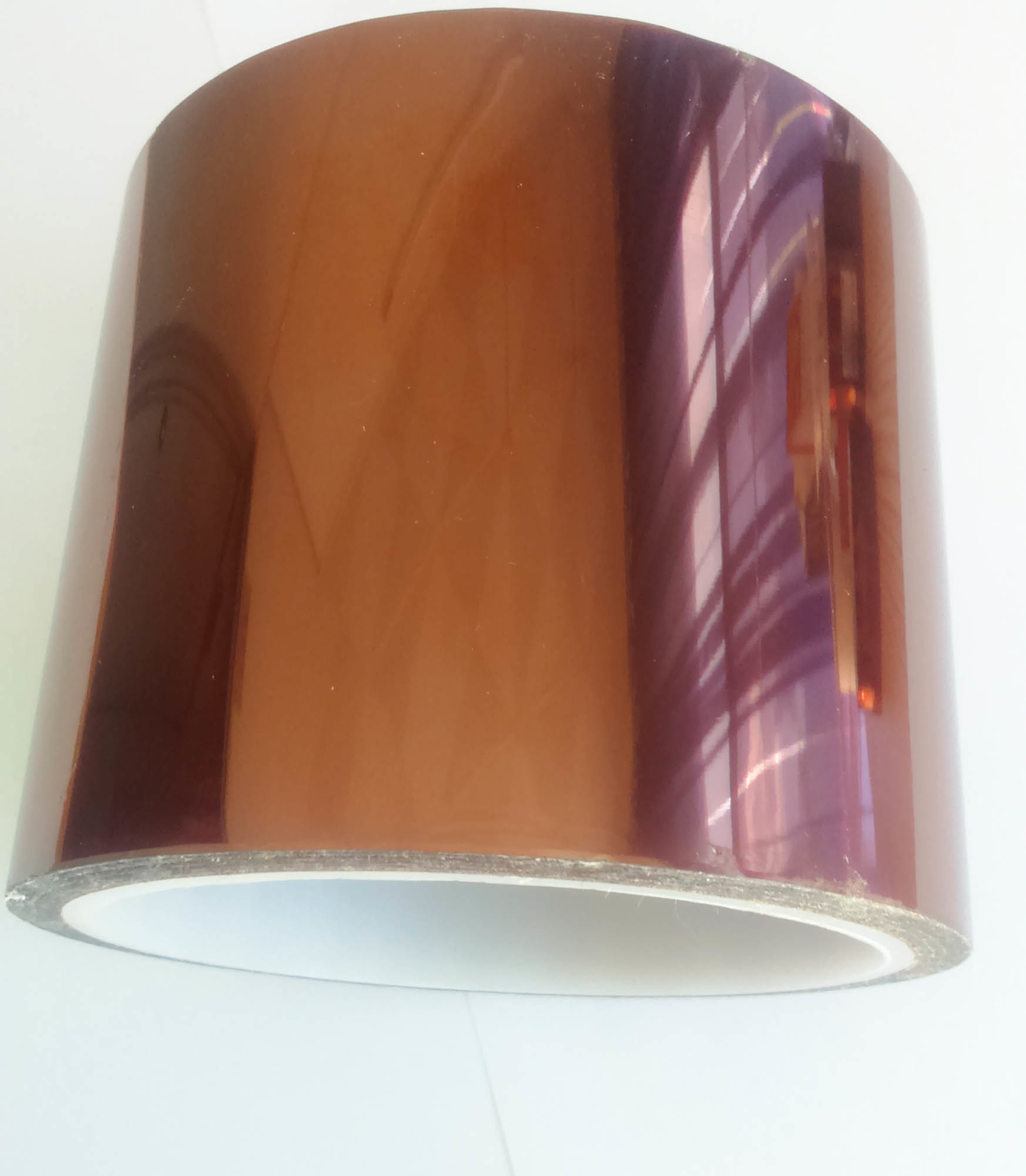 Customized Polyimide Adhesive Tape Die Cutting Round Roll Width For FPC