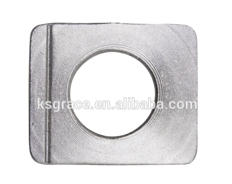 DIN435 Square Lock Washer Square Taper Steel Washers With I Sections