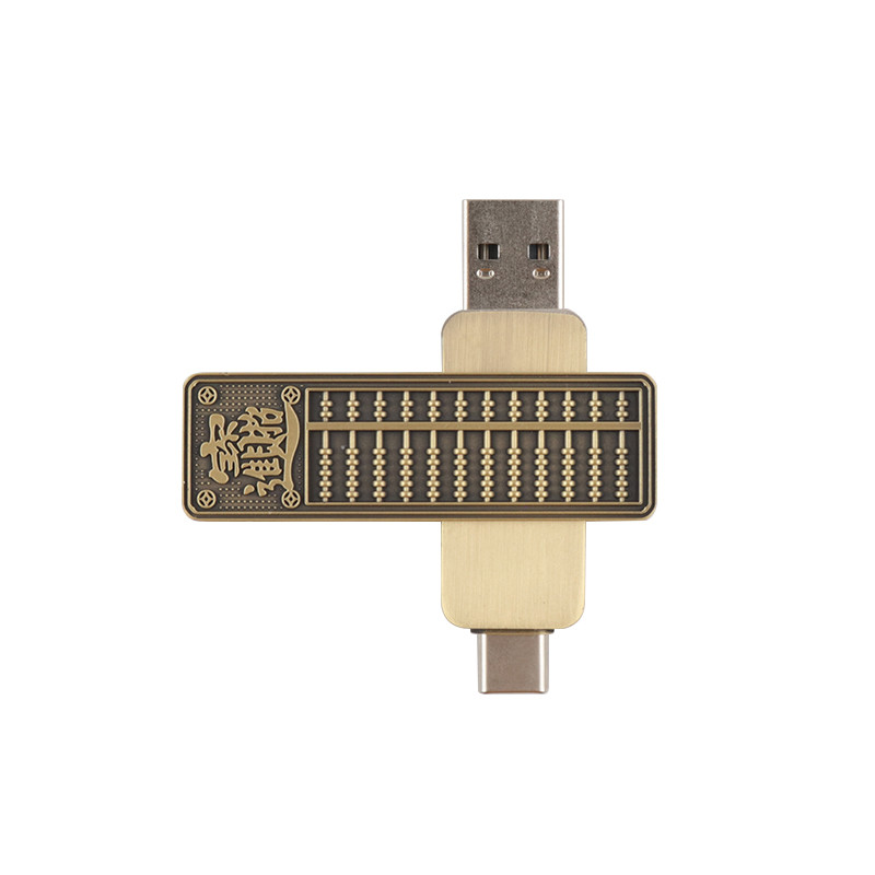 Retro Body Color TYPE C USB 128GB 256GB High Speed 55*18*11mm