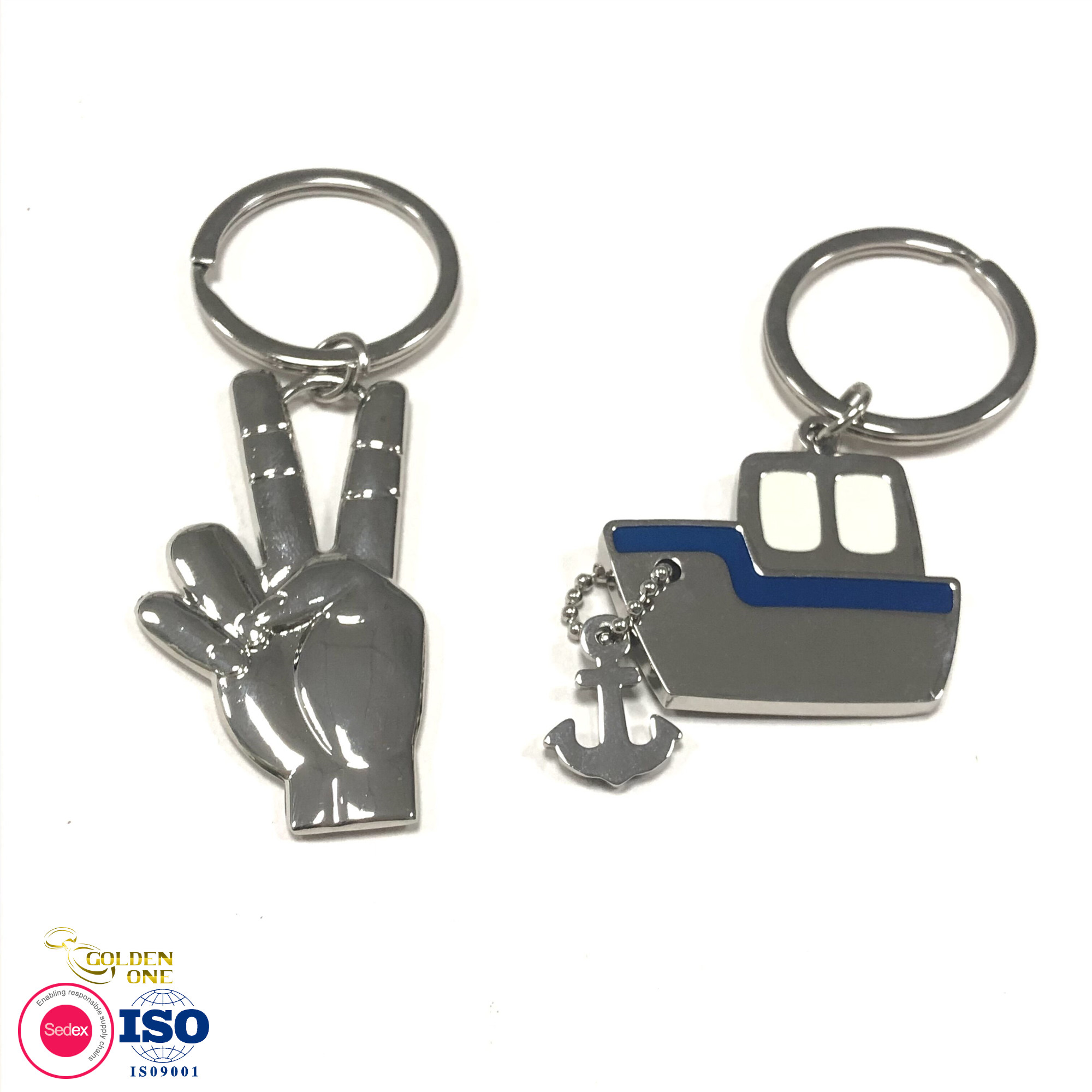 Turbine Turbo Automotive Key Chain , Engraved Zinc Alloy Keychain