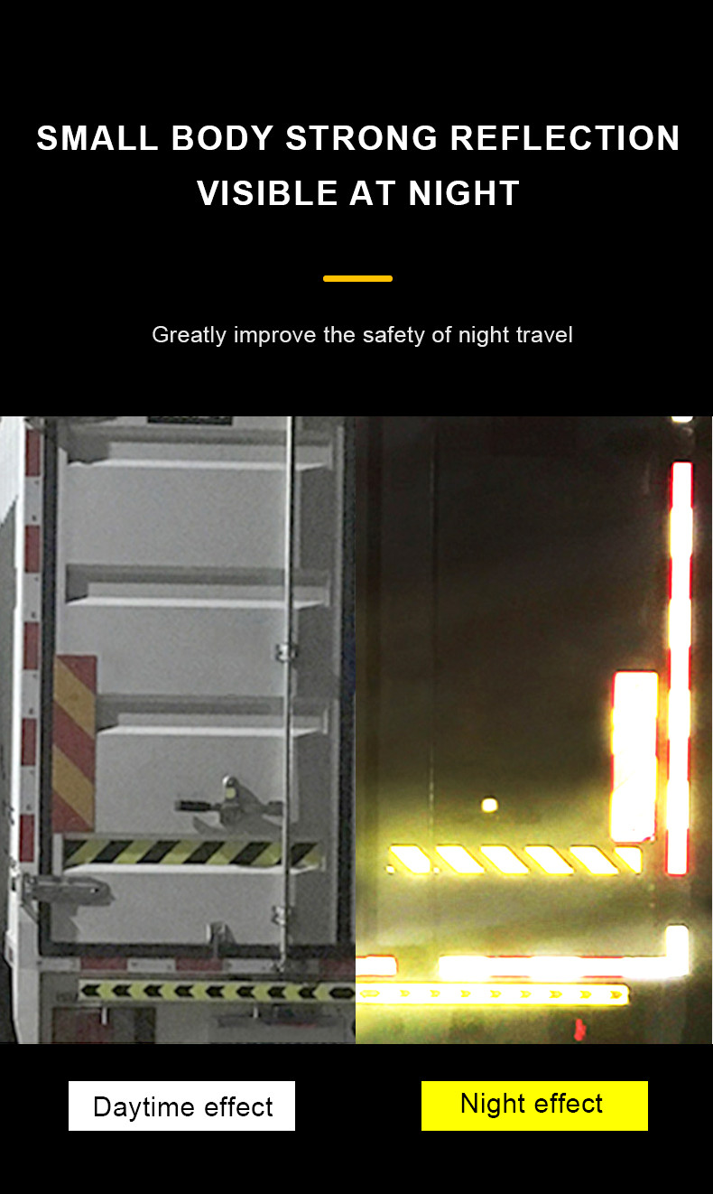 PVC Crystal Lattice Self-Adhesive Vehicle Conspicuity Traffic Safety Warning Reflective Tape Extraordinary Stickiness