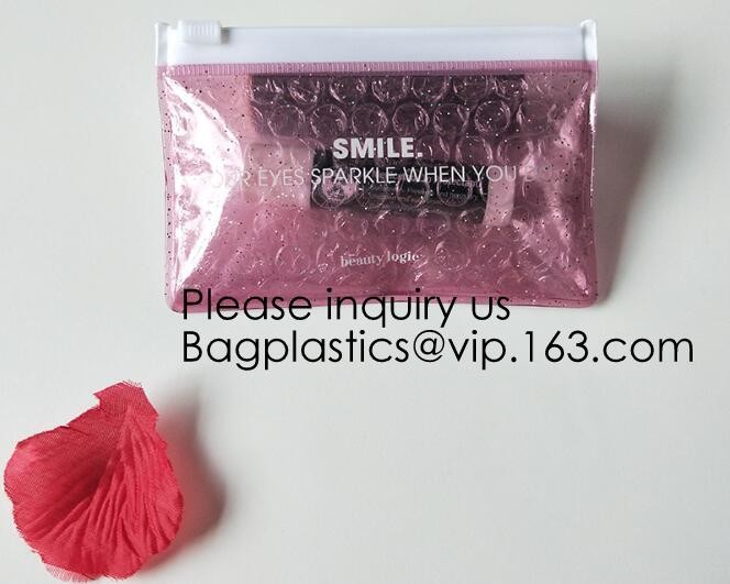 Stand Up Pouch Bag Type And Screen Printing Surface Handling EVA Zip Lock Bag,Underwear Zip lockk EVA Underwear Packaging