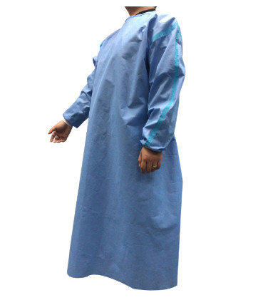 Nontoxic Disposable Protective Gown Level 3 Medical Gowns 35-45gsm