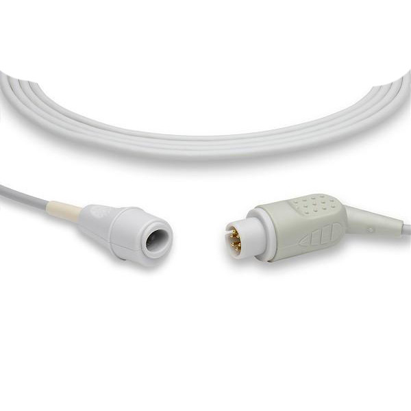 AAMI Length 2.7 Meters IBP Cable 6 Pin Connector With BD transducer