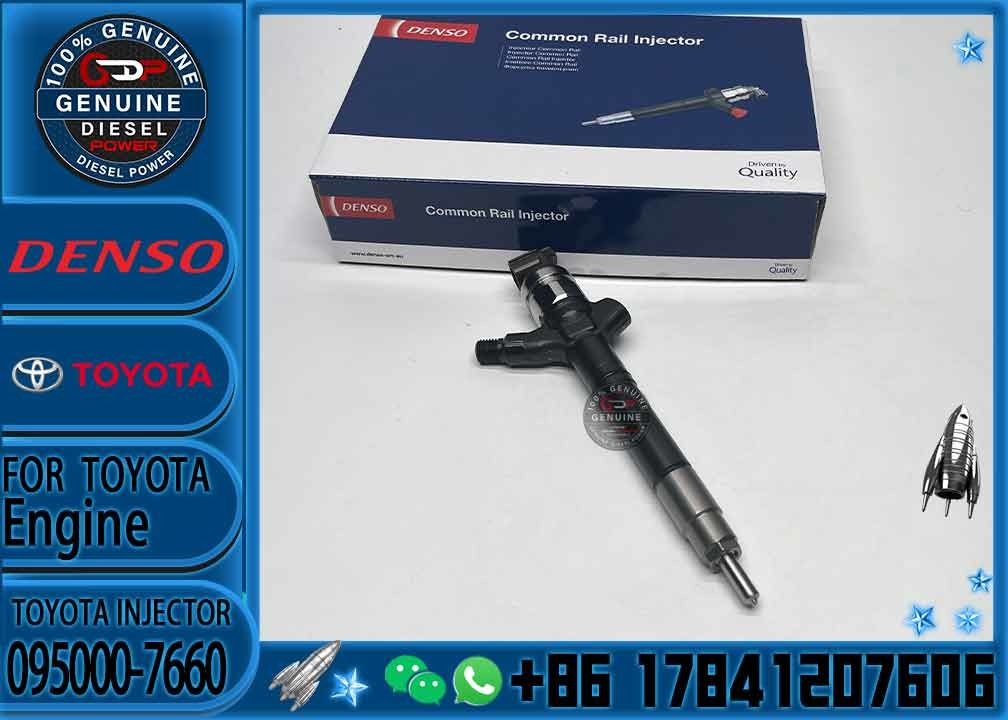 Genuine Brand New Common Rail Injector 095000-7670 23670-09180 23670-09240 23670-09280 095000-7300 095000-7310 095000-76