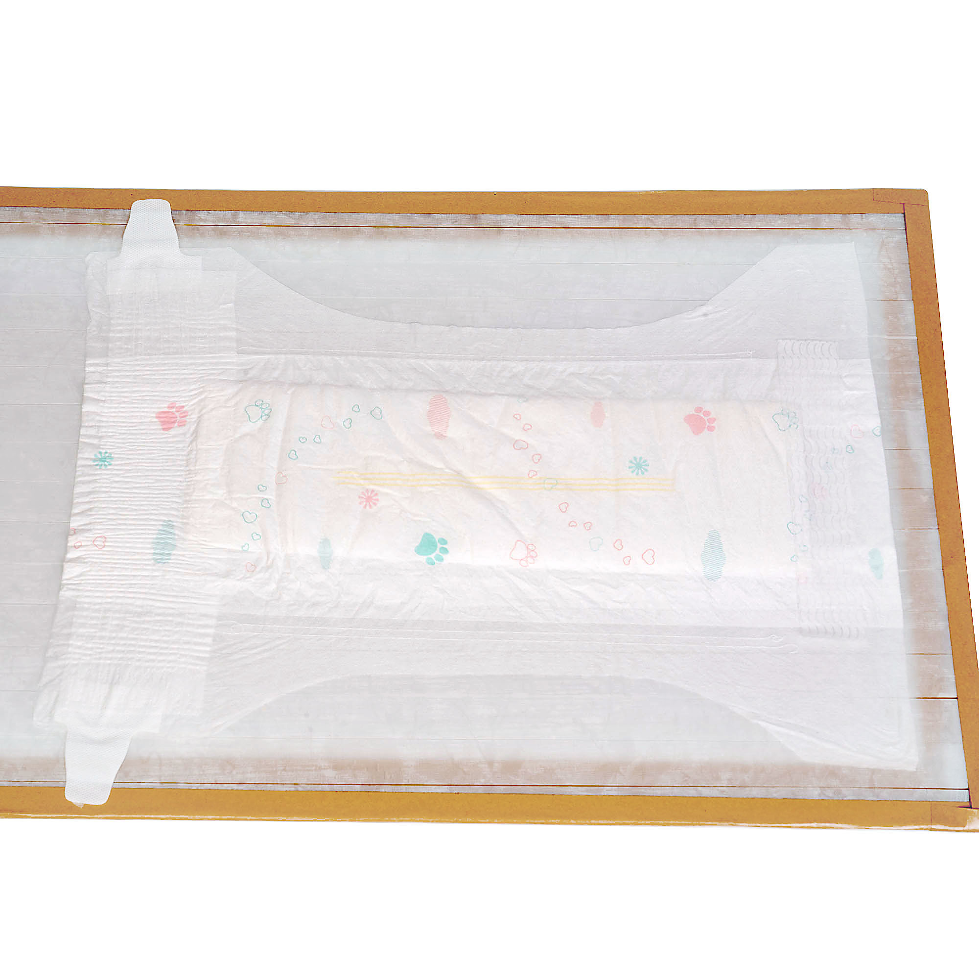 USA Fluff Pulp Newborn Baby Diapers Absorbency Magic Tape Blue ADL
