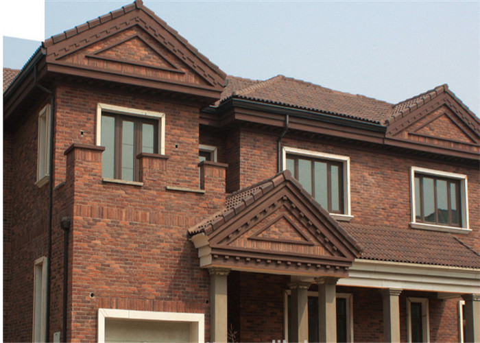 Anti Water Outdoor Fake Brick Wall Covering , Painting Exterior Brick Veneer