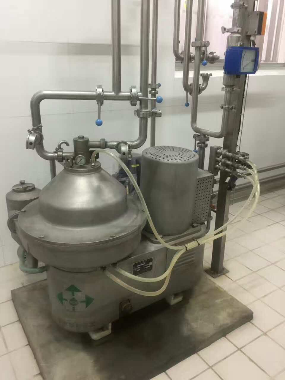 Continuous Disc Centrifuge Separator Vegetable Oil For Crude Oil 20kw