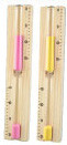 Spruce Wood Dry Steam Room Equipment Sand Timer / Bucket Simple Design