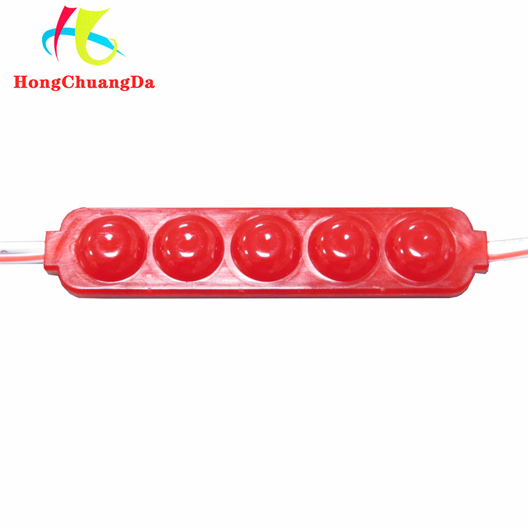 Advertising 2835 SMD LED Module For Sign 5 LEDs Outdoor 75*15mm