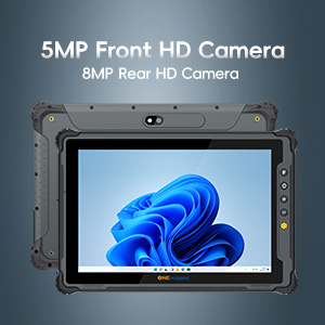 10-Inch Tablet PC with Barcode Scanner SIM Vehicle RS232 Multimedia NFC RJ45 Rugged PC