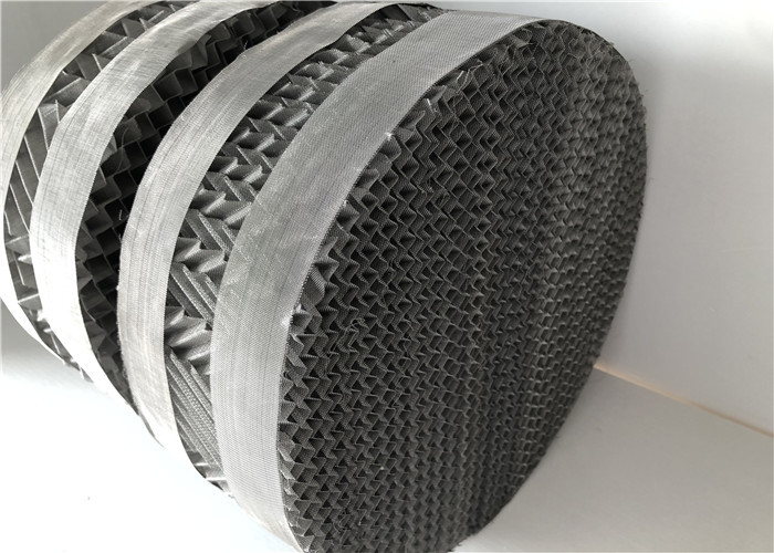 Absorption Metal Structured Packing Iso9001 2015 Stainless Steel 316