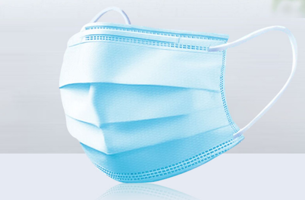 disposable medical surgical mask for adult use 50pcs per pack, suitable for home, office and outdoor