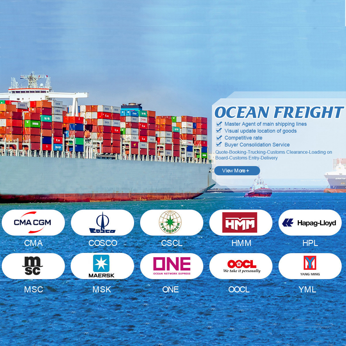 Professional OOG Shipping Services From China Forwarding Agent