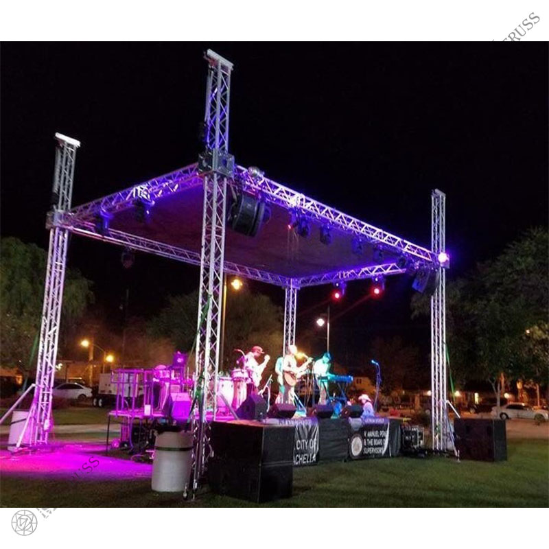Aluminum Stage Truss System for Event Sound and Light Display at Entertainment Show