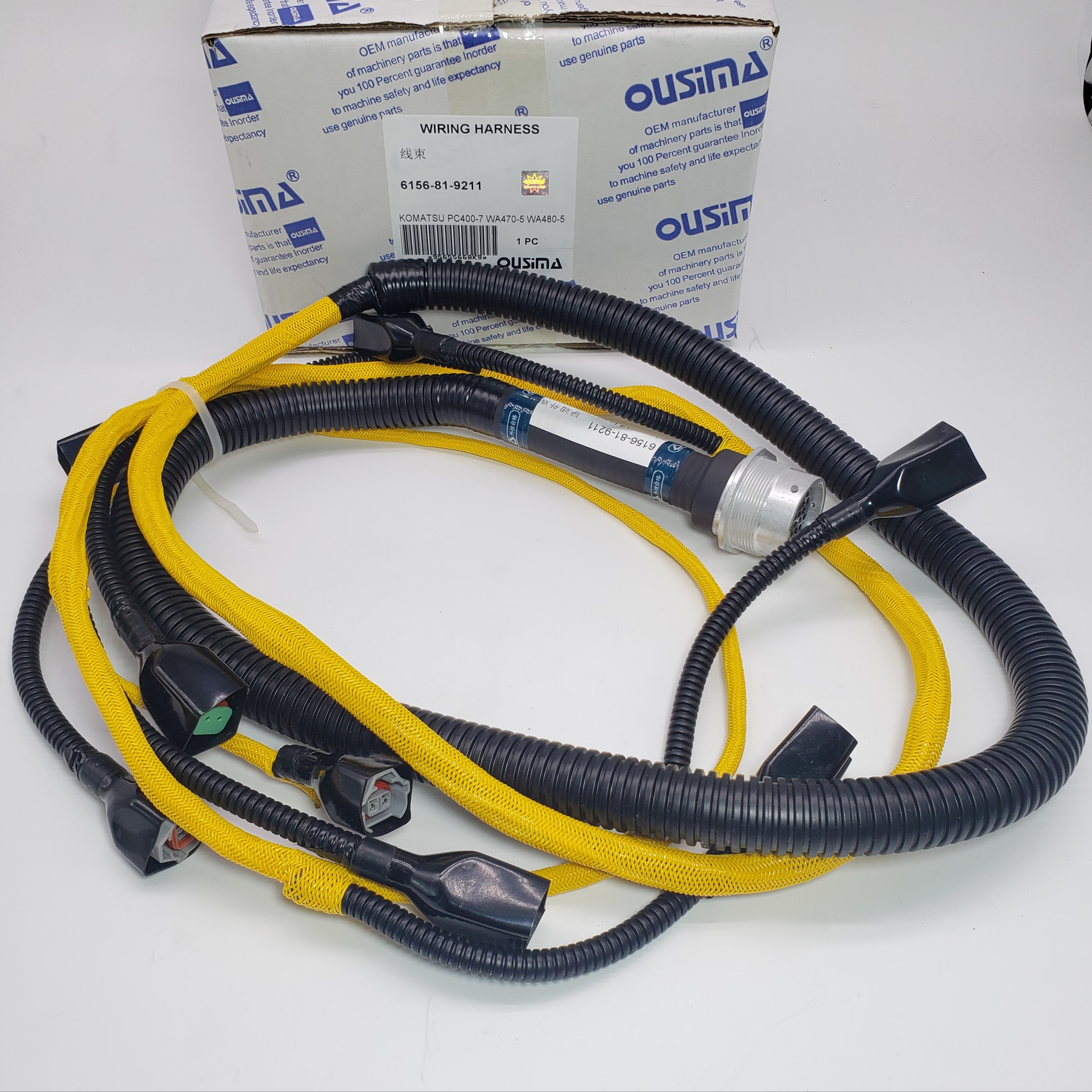 Engine Part Wiring Harness 6156-81-9211 For KOMATSU PC400
