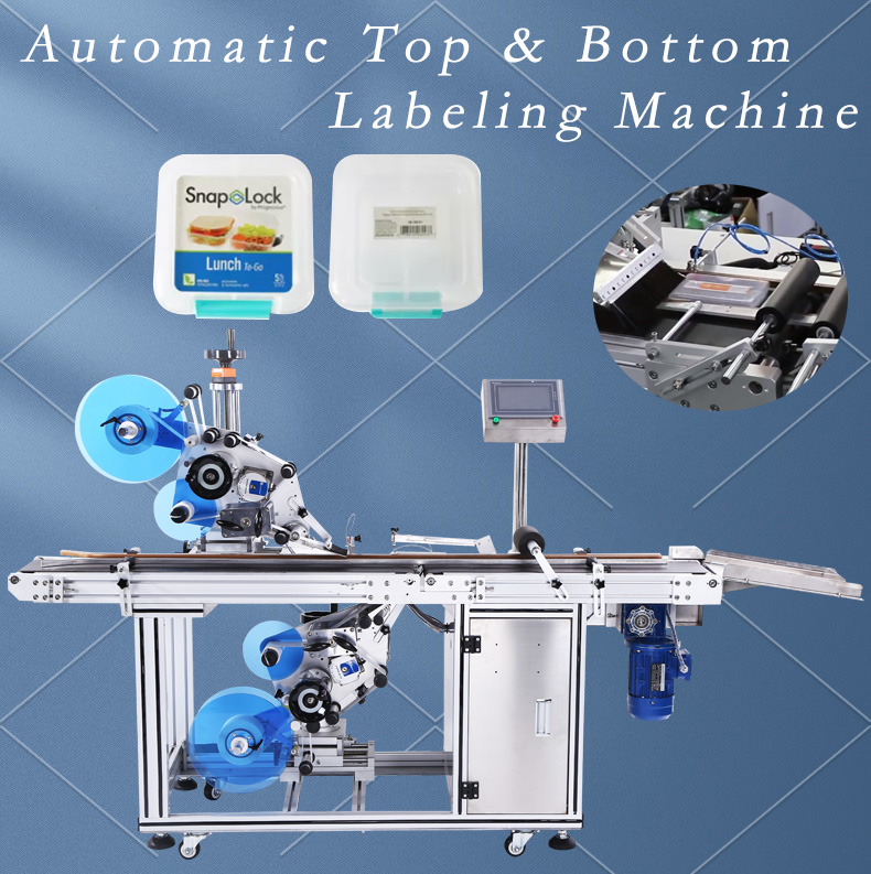 Experience the with Fineco's Auto Foil Bag Top Bottom Two Sides Labeling Machine 40 400 mm