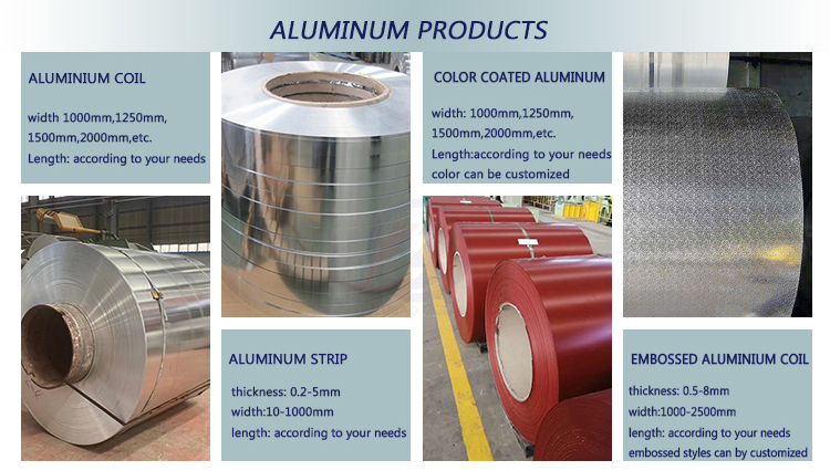 Top Fashion 0.3mm 0.45mm 1050 1060 3003 3005 3105 Aluminum Alloy Coil with Tolerance ±1% and Temper T3 T8
