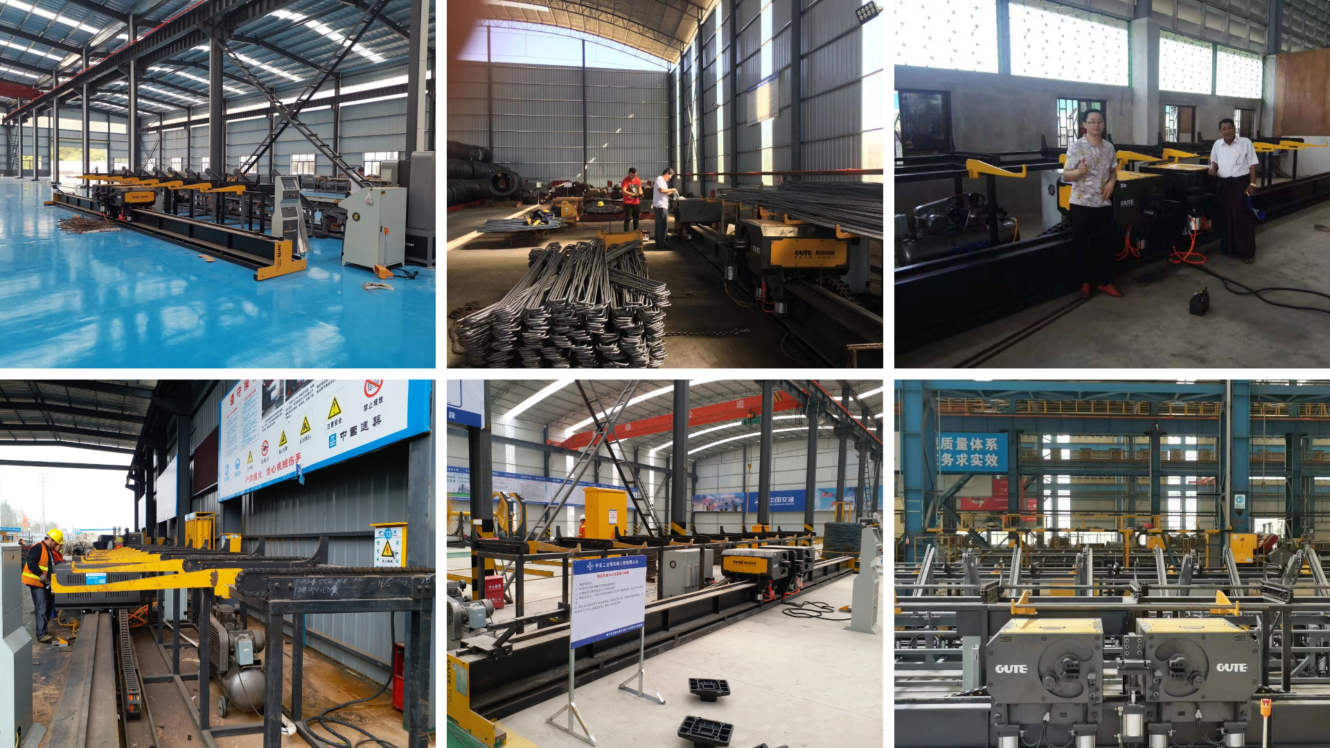 10m CNC Rebar Stirrup Bending Machine PLC Control 380V 420V 440V