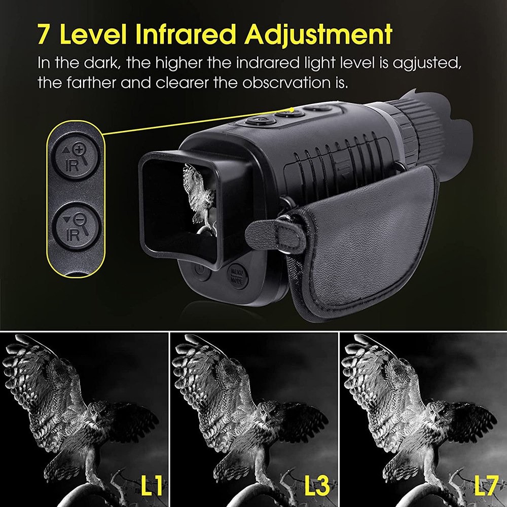 Infrared HD Infrared Heat Sensor Binoculars Monocular