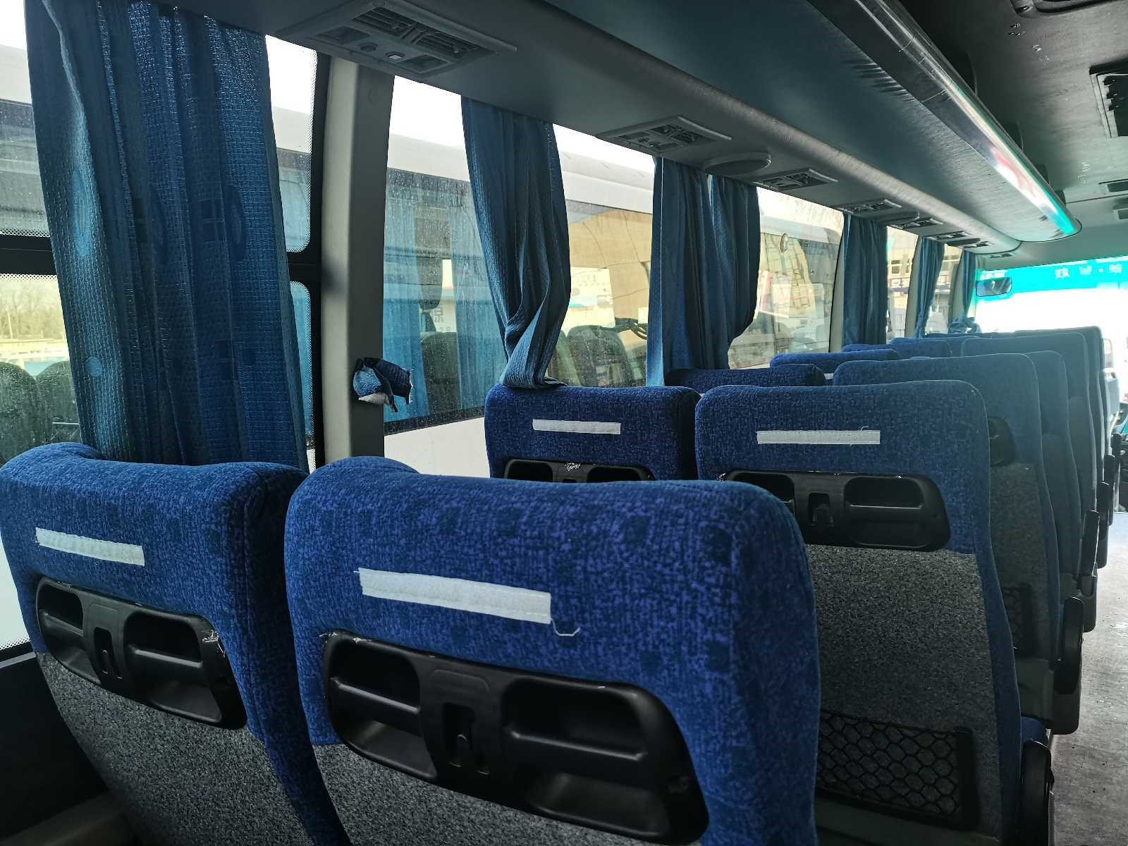12m Luxury Used Coach Bus Higer Bus Parts 35seats Second Hand Passenger Bus
