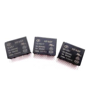 250VAC Ultra Small Medium Power Relay HF46F Series