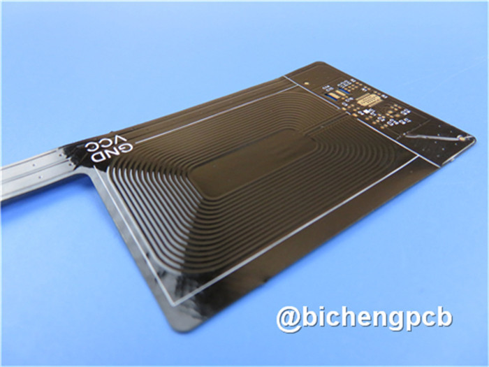Flexible Printed Circuit (FPC) Flexible PCB On Polyimide With Black Solder Mask