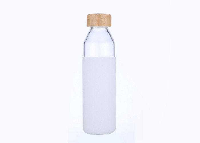 Clear Unbreakable Glass Water Bottle SGS CE Certification OEM ODM Service