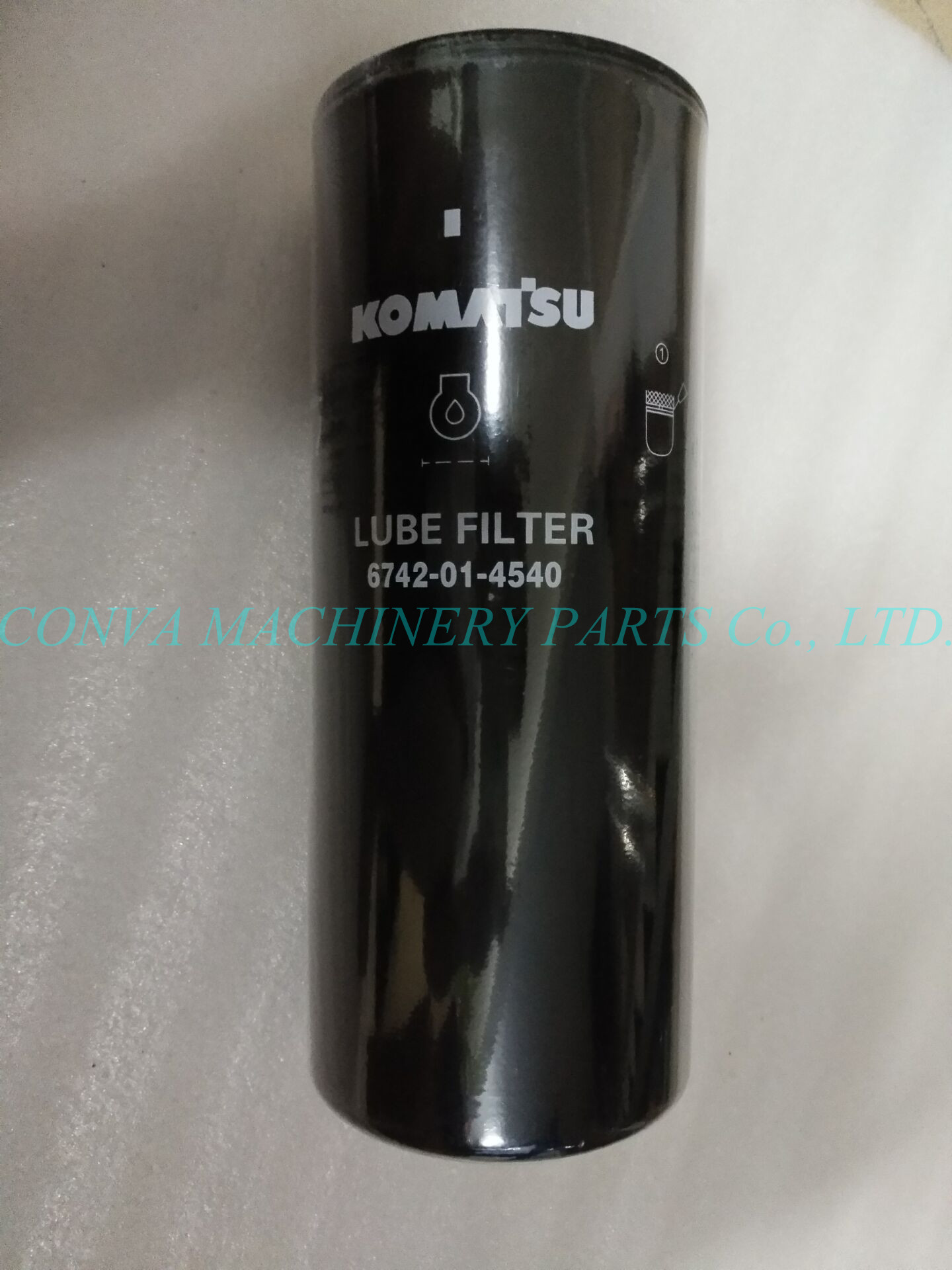 Cartridge Type Truck Oil Filter , Black Ford Oil Filter 6742-01-4540