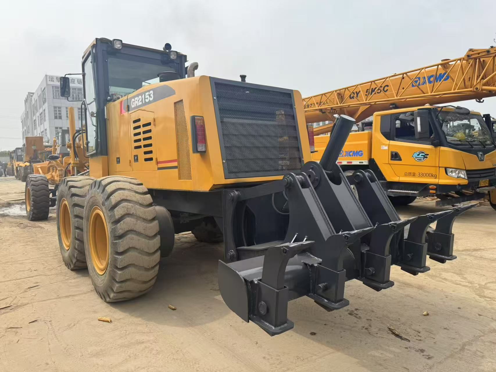 6 Drive Motor Grader 2023 Year Used XCMG GR2153 Motor Grader Fuel Efficiency For Construction
