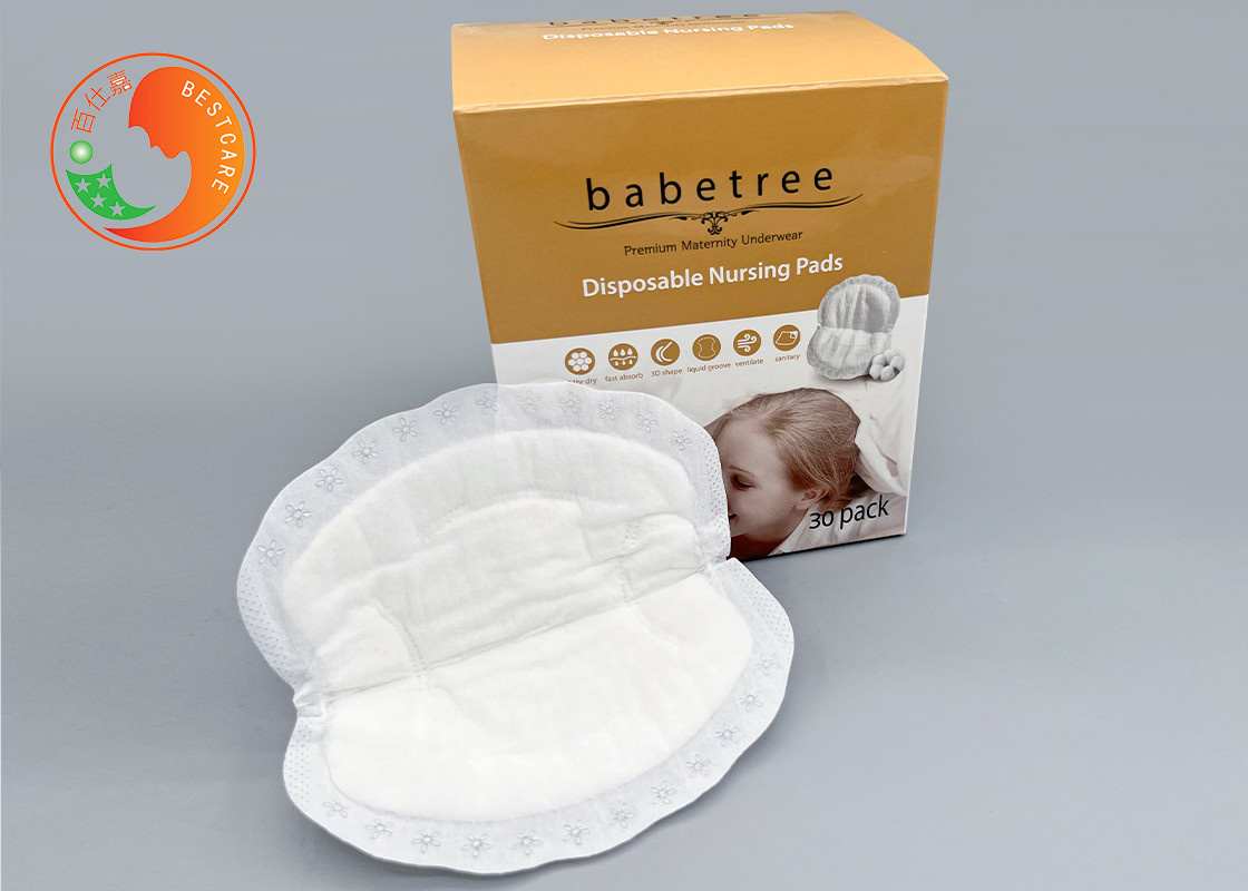 Sanitary Disposable Bra Pads Anti Slip Wearable Chest Collect Breast Milk
