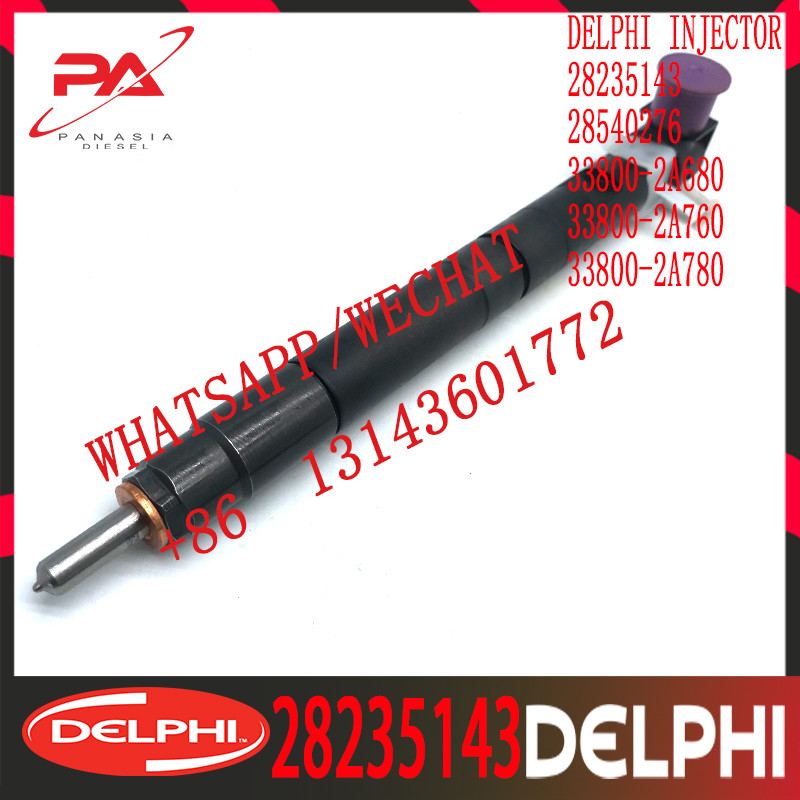 28235143 DELPHI Diesel Fuel Injector 28540276 33800-2A760 33800-2A780 33800-2A680 For KIA