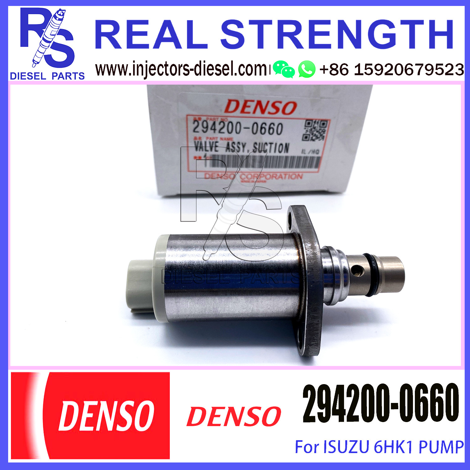 4HK1 J08 6HK1 Injector Control Valve 294200-0660 294009-0120 For Hitachi