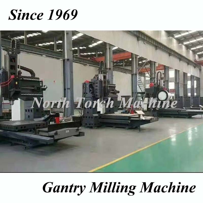 High Precision Gantry Milling Machine , Cnc Metal Lathe Long Working Life