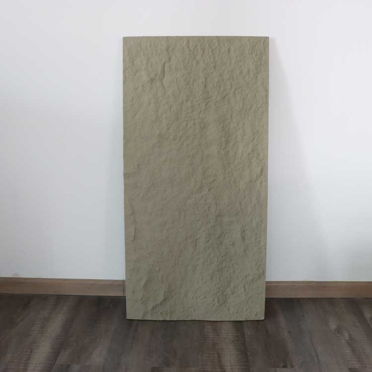 Quick Installation PU Faux Stone Wall Panel Mushroom Stone Polyurethane 1200 * 600mm