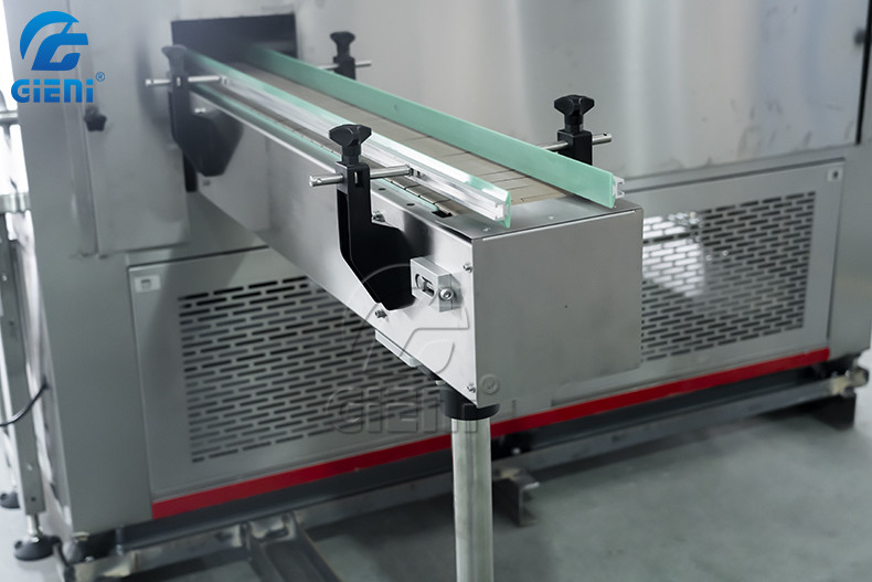 22.5P 5M Hair Wax Chilling Tunnel With S Shape Chain Conveyor
