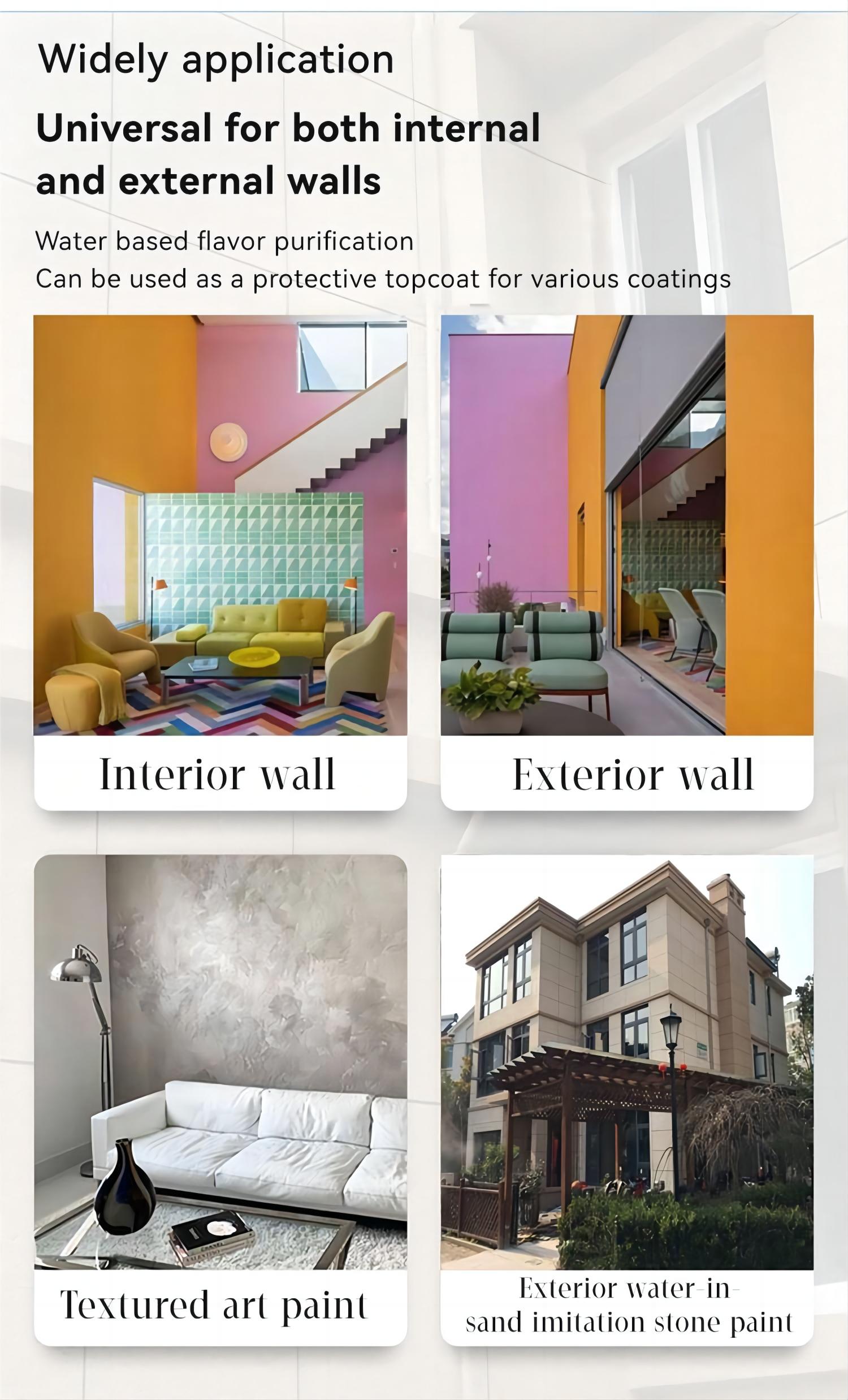 Single Component Natural Paint Alkali-Resistant Clear Lacquer Primer Coat EINECS No. 202-415-4