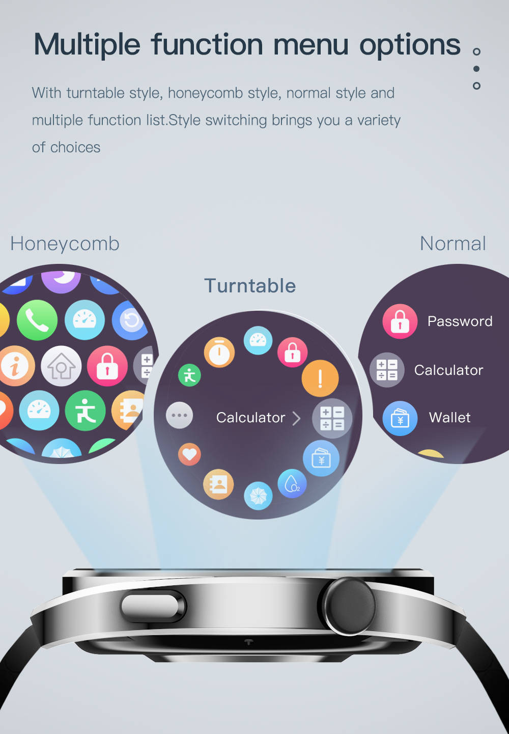 NFC Bluetooth Bluetooth IOT Devices Blood Oxygen Multi Sport Mode Fitness Tracker