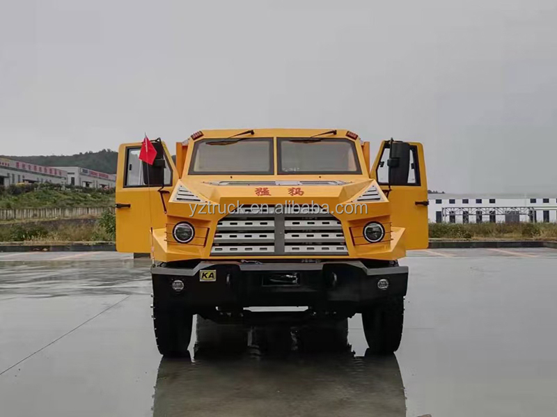 4x4 210HP Off-road Tipper with Fast Automatic Transmission and Mini Dump Truck Camera