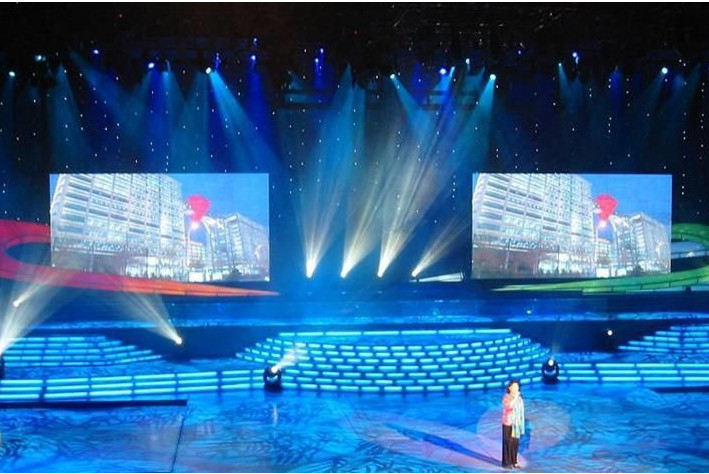 6400x640mm panels Indoor/Outdoor Stage Backdrop Rental P10mm LED Display