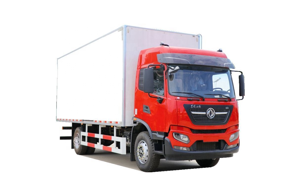 None Touch Screen 4x2 Refrigerated Truck for Light Freight and 8-Speed Transmission